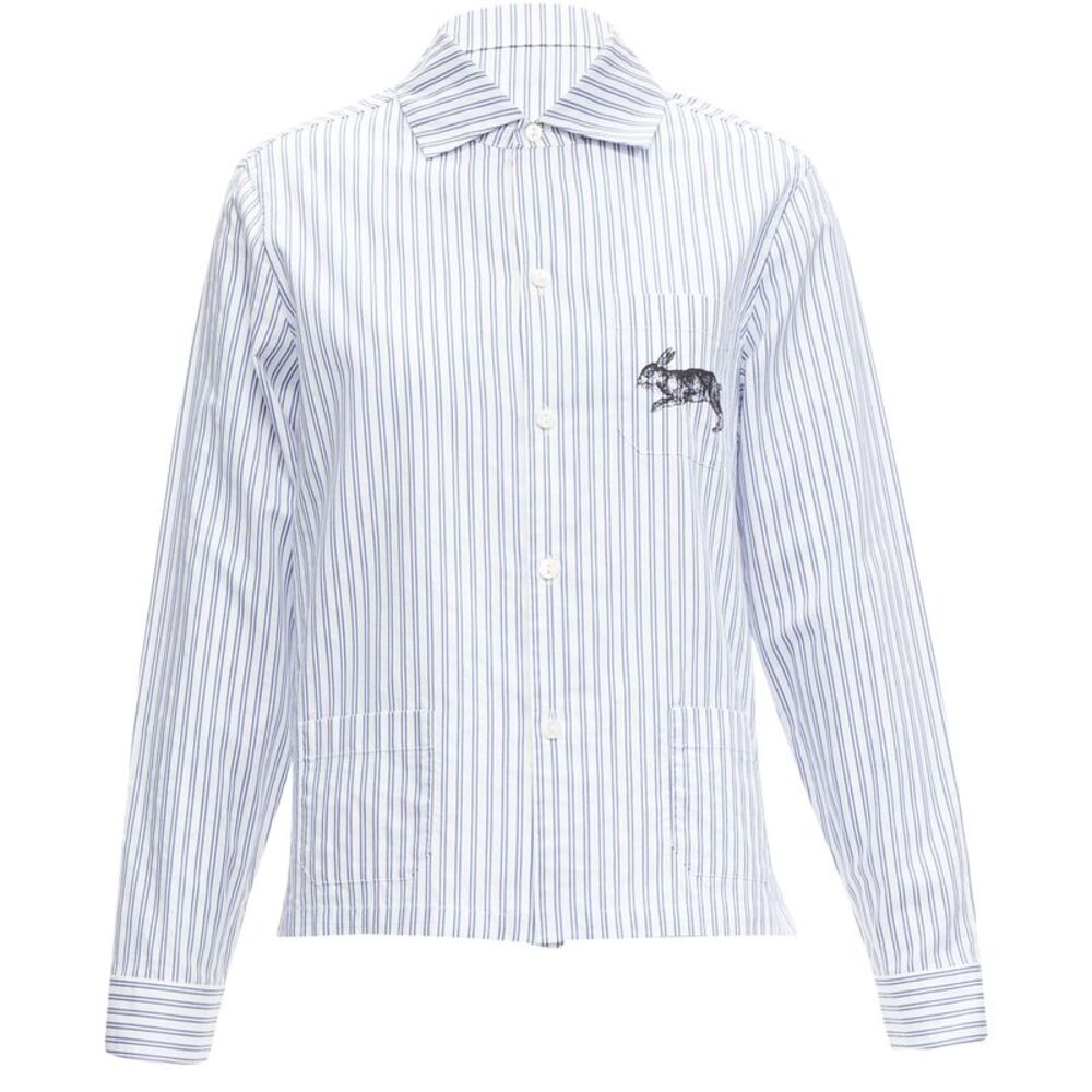 Gucci Cotton Stripe Pyjama Dress Shirt